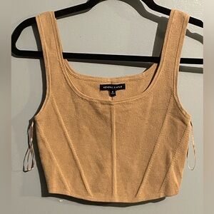 Kendall & Kylie cropped corset top in size S great condition